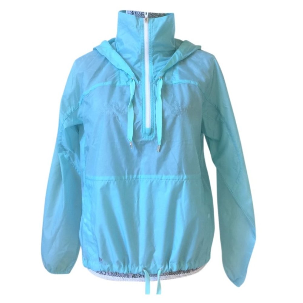 NWT $130 Polo Ralph Lauren Anorak in Aqua sz S